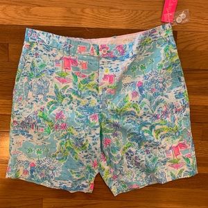 Men’s Lilly Pulitzer Beaumont Shorts Size 38 NWT